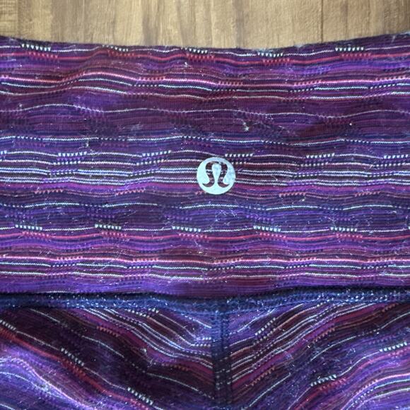 Lululemon Wunder Under Leggings pant 111 space dye‎ twist Size 4 - Picture 8 of 10